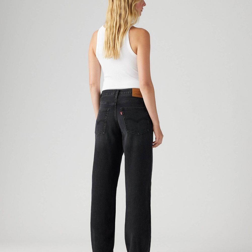 Levi's Baggy Dad Classic Black Jeans Women's Size 28 - Picture 9 of 9